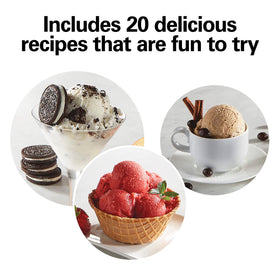 Hamilton Beach countertop dessert-maker on the kitchen counter for easy access.