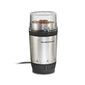 Hamilton Beach Custom Grind with removable bowl for easy filling and cleaning.