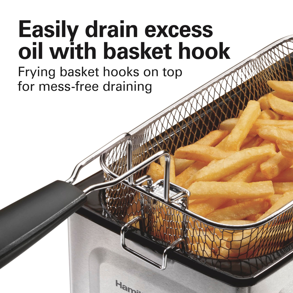 Hamilton Beach magnetic cord detaches to prevent tipping during use