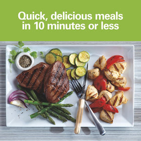 Removable drip tray by Hamilton Beach is dishwasher safe for simple cleanup.