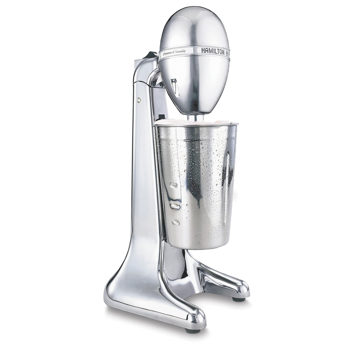Hamilton Beach DrinkMaster mixer front view for smooth shakes