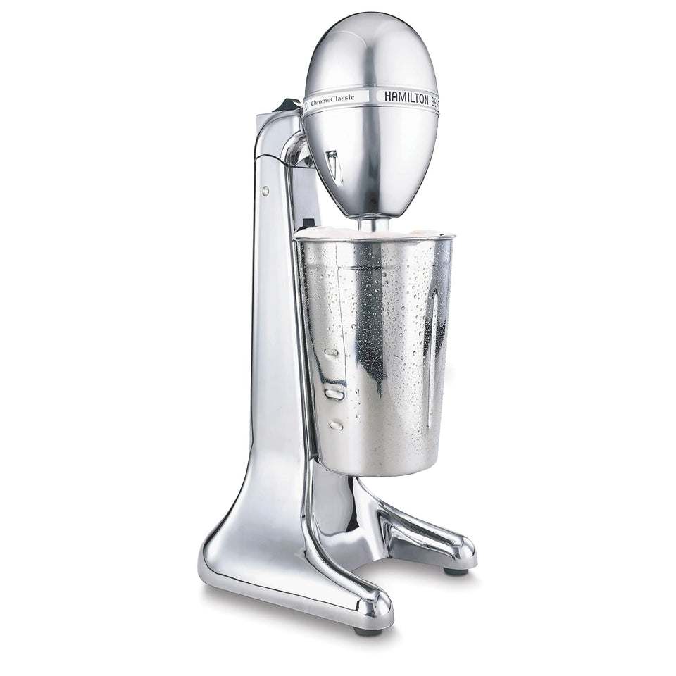 Hamilton Beach DrinkMaster mixer front view for smooth shakes