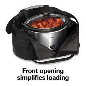 Hamilton Beach easy-clean caddy is wipeable and hand-wash friendly