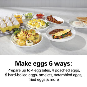 Hamilton Beach egg bites tray ready for quick, tasty bites.