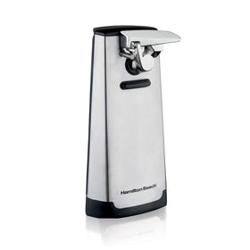 Hamilton Beach extra-tall can opener with detachable cutting lever for easy cleaning and tall cans.