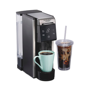 Hamilton Beach FlexBrew Advanced 4-in-1 compact design saves counter space for small kitchens