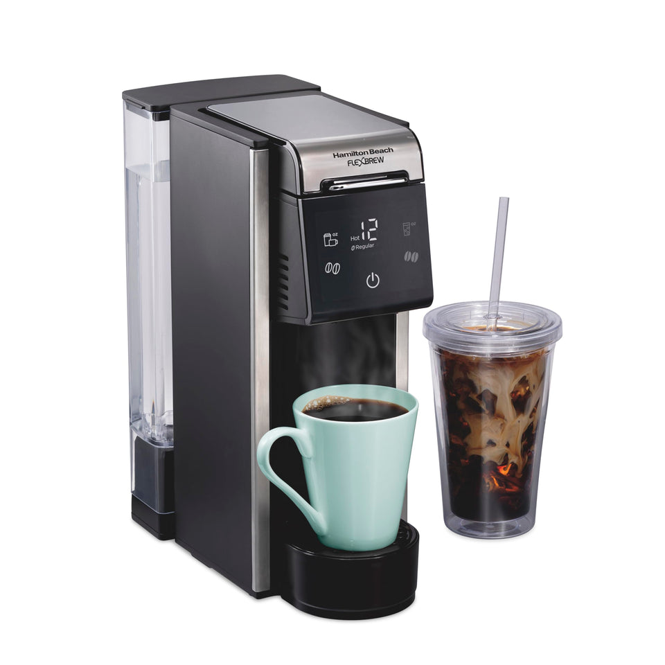 Hamilton Beach FlexBrew Advanced 4-in-1 compact design saves counter space for small kitchens