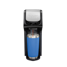Hamilton Beach FlexBrew front view highlighting compact footprint for small spaces