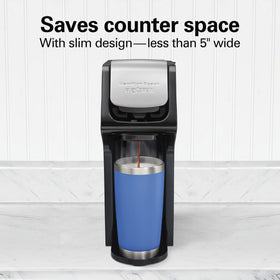 Hamilton Beach FlexBrew quick 2-minute brew for busy mornings