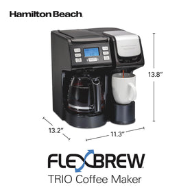 Select-a-Brew options on FlexBrew Trio for customized strength