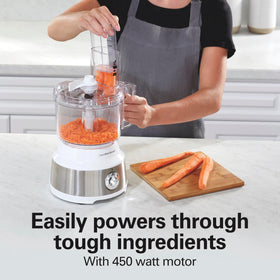 Hamilton Beach 2-speeds-pulse control lets you tailor textures for sauces and dips