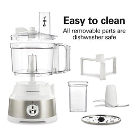 Hamilton Beach suction-cup-feet stabilize the unit on the countertop during use