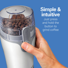 Hamilton Beach Fresh Grind cord-storage keeps the counter neat