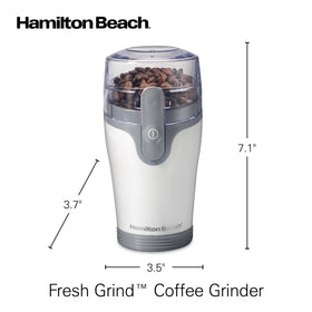 Hamilton Beach Fresh Grind compact-design fits small kitchens