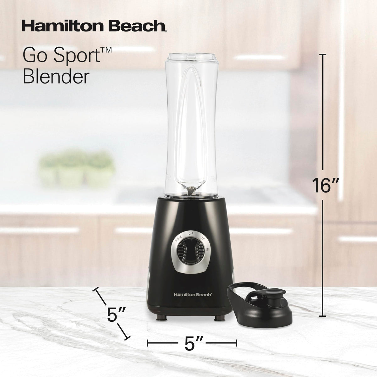 Hamilton Beach Go Sport built-in cord wrap keeps storage tidy