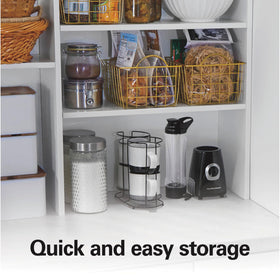 Hamilton Beach Go Sport compact design fits in cabinets and bags