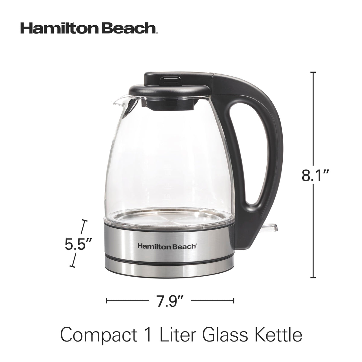 Compact design suited for small kitchens and apartments