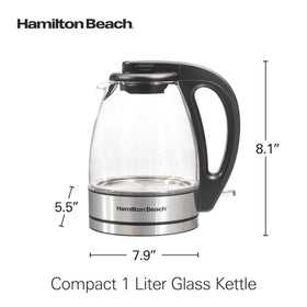 Compact design suited for small kitchens and apartments