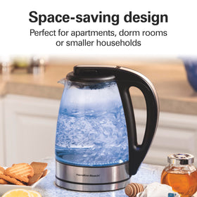 Wide opening for easy filling and cleaning