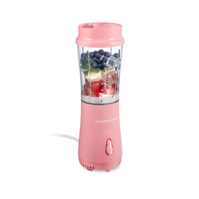 Hamilton Beach portable blender 14oz travel cup for on-the-go smoothies.