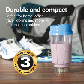 Hamilton Beach blender handles ice and frozen fruit for refreshing beverages