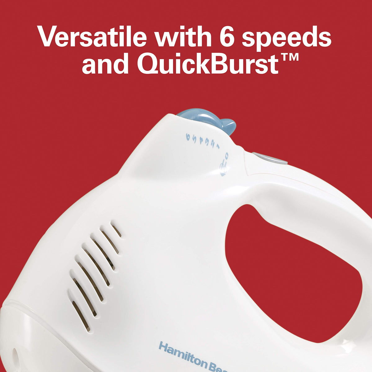 Hamilton Beach Power Deluxe attachments are dishwasher-safe for easy cleanup