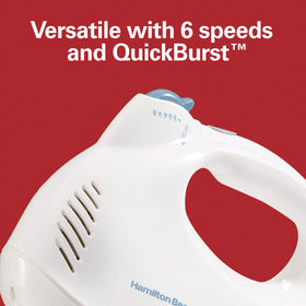 Hamilton Beach Power Deluxe attachments are dishwasher-safe for easy cleanup