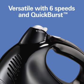 Hamilton Beach Power Deluxe QuickBurst button provides extra power when needed