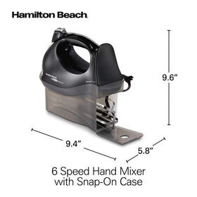 Hamilton Beach Power Deluxe in black finish for busy home kitchens