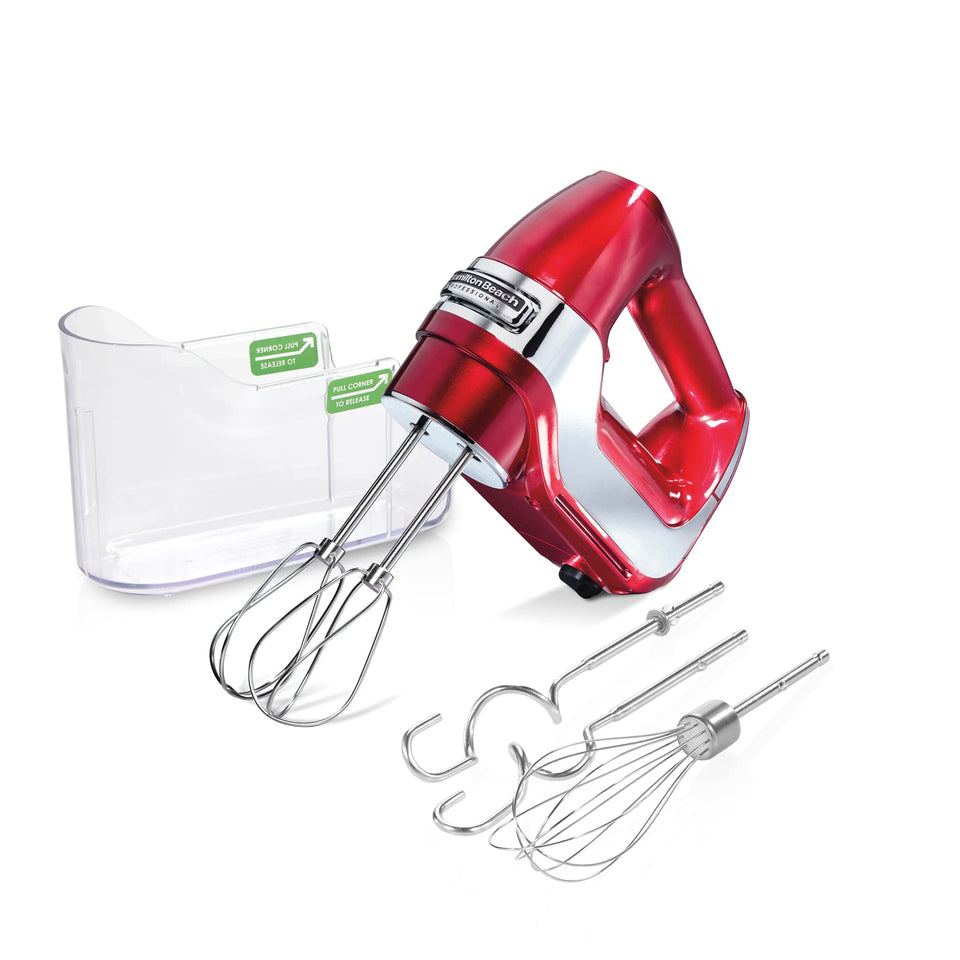 Hamilton Beach Professional 5-Speed Mixer with DC motor powering smooth batters and thick mixtures
