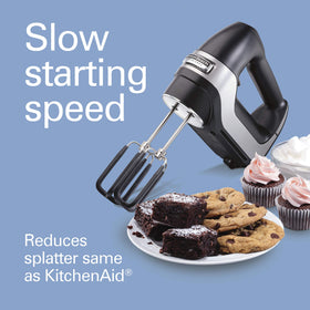 7 speeds with QuickBurst for precise control