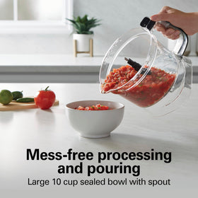 10 cup capacity suitable for larger batches and family meals