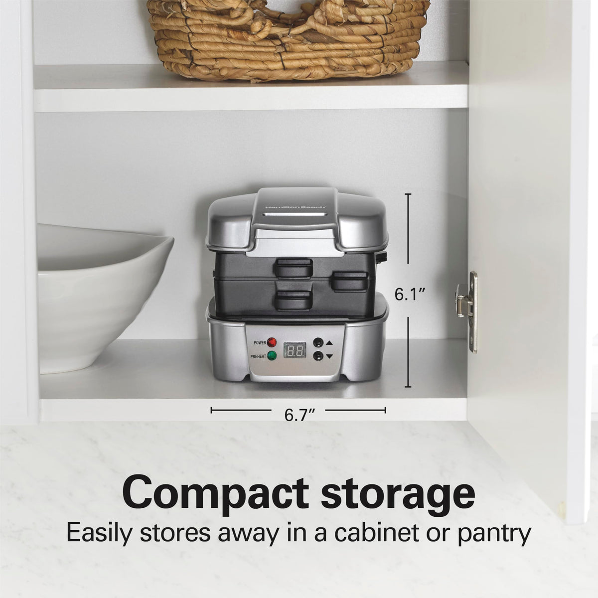 Hamilton Beach Sandwich Stacker gifting idea, ideal white elephant or thoughtful gift.