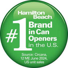 Hamilton Beach no sharp blades simplifies cleanup and safe use.