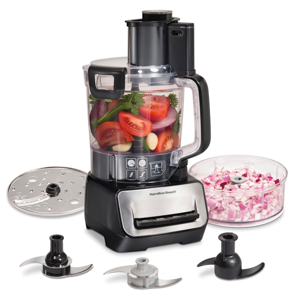 Hamilton Beach Stack and Snap 14-cup bowl for large-batch prep with pour spout