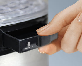 Beep signal with warm mode helps finish meals and keep food ready