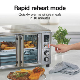 Rapid reheat quickly warms single portions for busy days