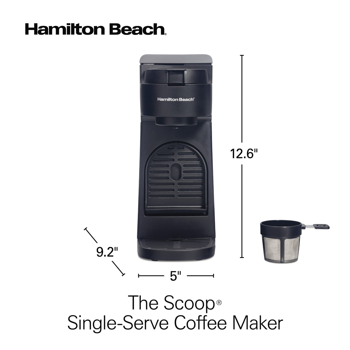Brewing options from eight to fourteen ounces suit different beverage moments.