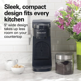 No pods needed, streamlining your morning routine and cleanup.