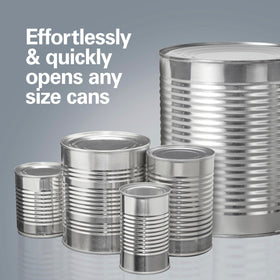 Hamilton Beach Walk 'n Cut opens cans from small to extra-large