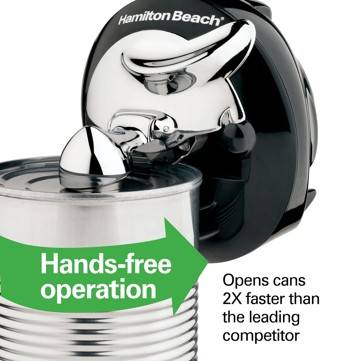 Removable blade on Hamilton Beach Walk 'n Cut simplifies cleaning after use.