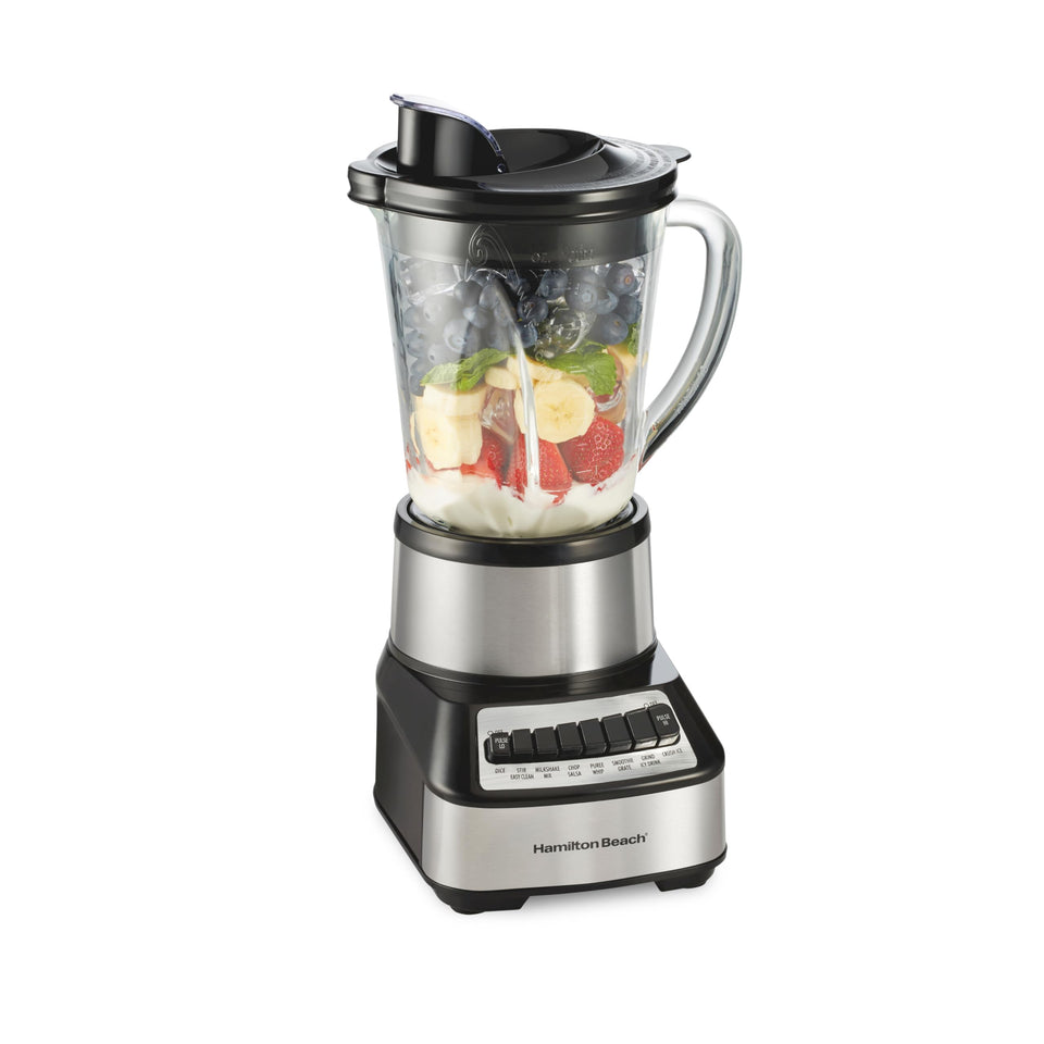 Hamilton Beach Wave Crusher Blender with wave action system for smooth blends