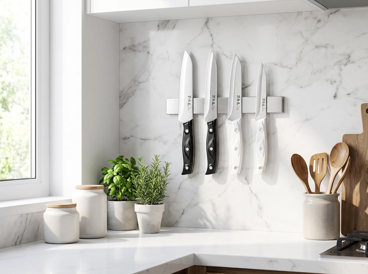 HAMMER IRON ALLEY eco friendly materials in knife set and packaging