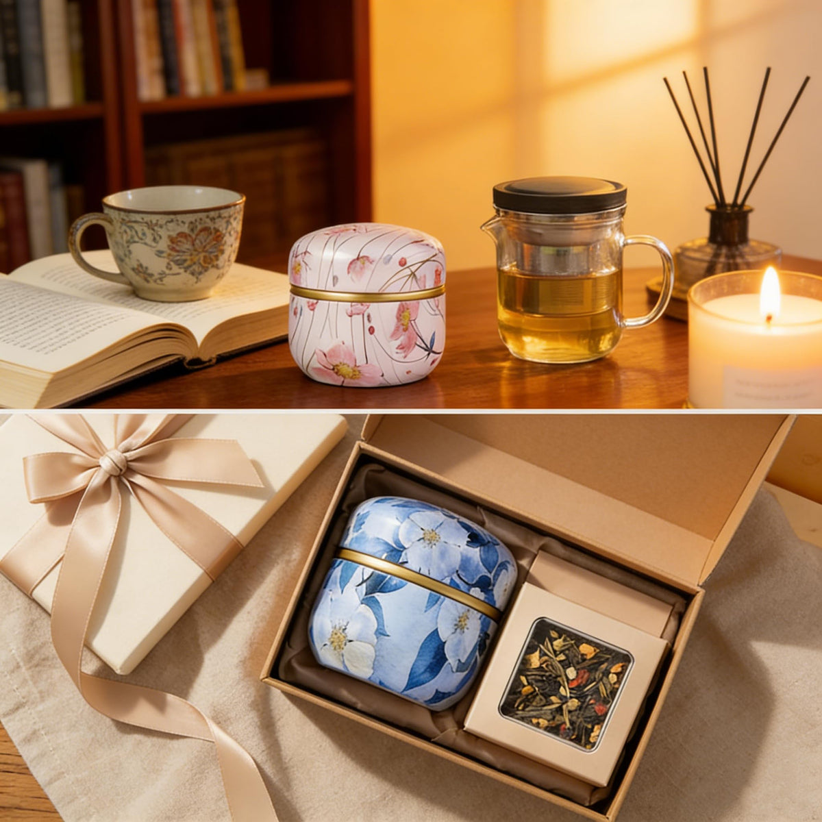 Han Sheng versatile storage for tea, sugar, spices and candy for home use