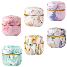 Han Sheng tea tin set with airtight seals for organized storage and aroma retention