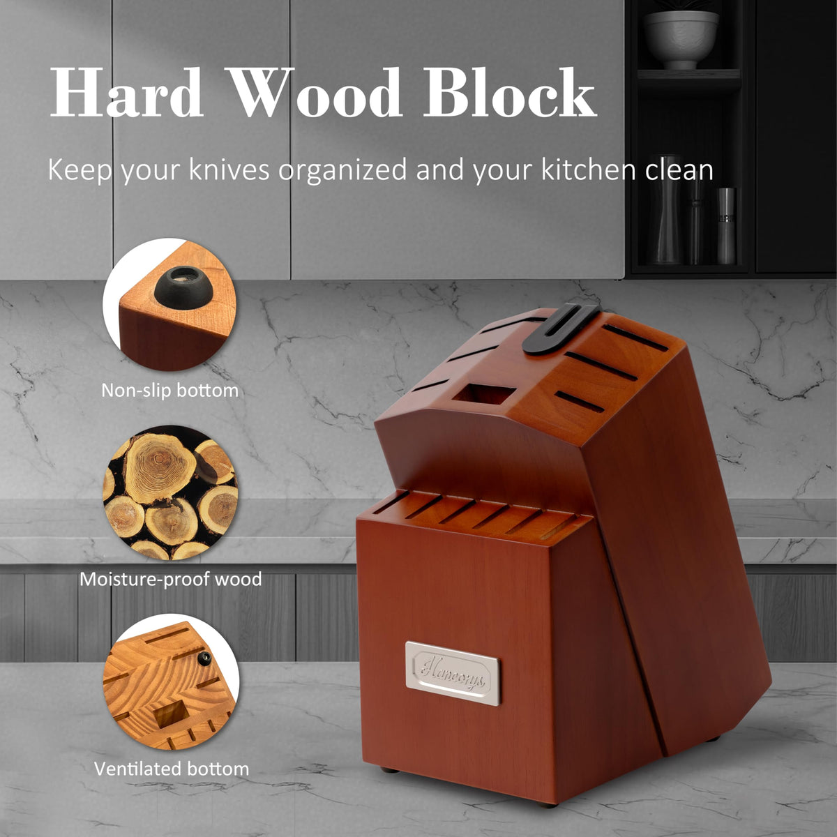Hancorys 6-inch santoku knife balances chopping and scooping.