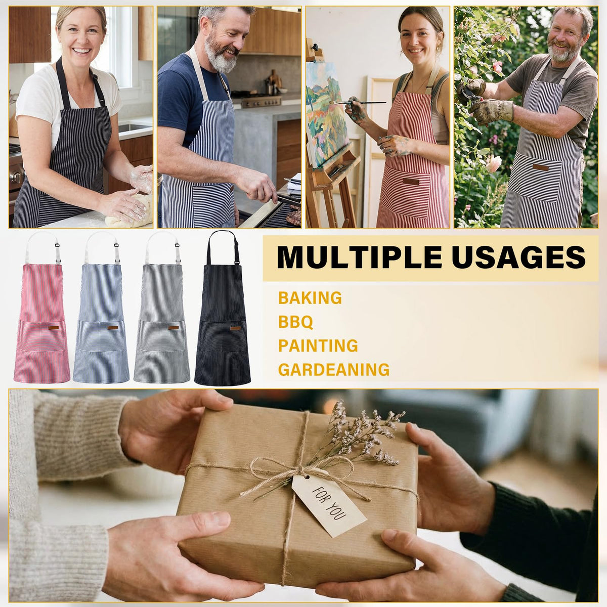 Handepo stain-resistant surface keeps cleanup quick after messy tasks.