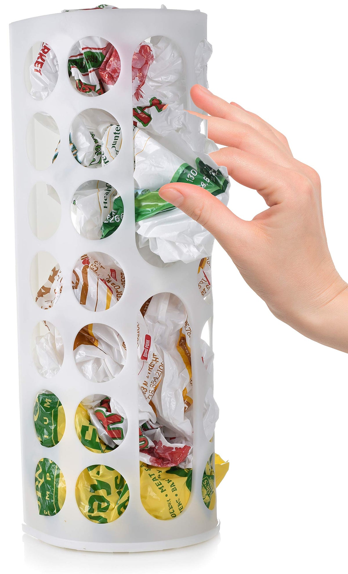 Handy Laundry durable plastic resists wear and wipes clean easily.