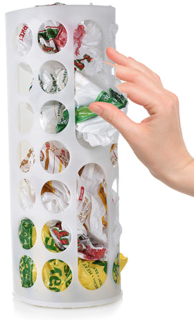 Handy Laundry durable plastic resists wear and wipes clean easily.