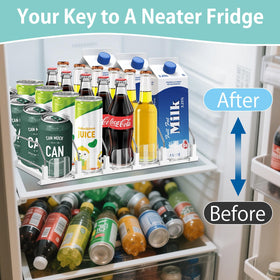 Hanmir at-a-glance organization keeps beverages visible and accessible.